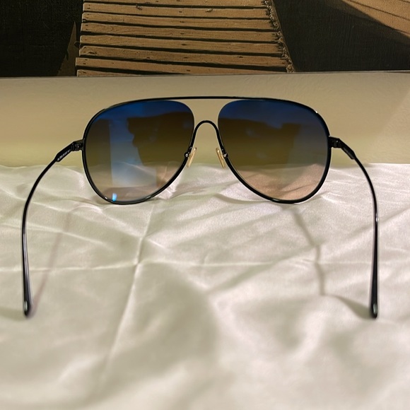 TOM FORD Alec Metal Aviator Sunglasses - Picture 3 of 13